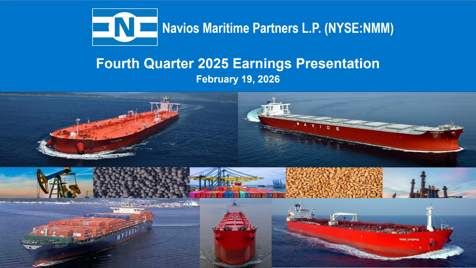 Navios Maritime Partners' Q4 2025 Slide Deck