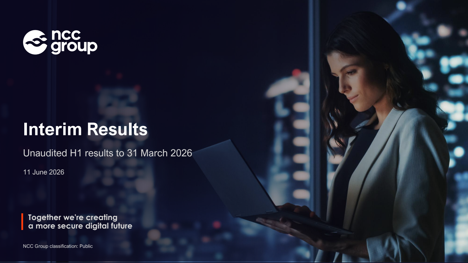 NCC Group's H1 2026 Slide Deck