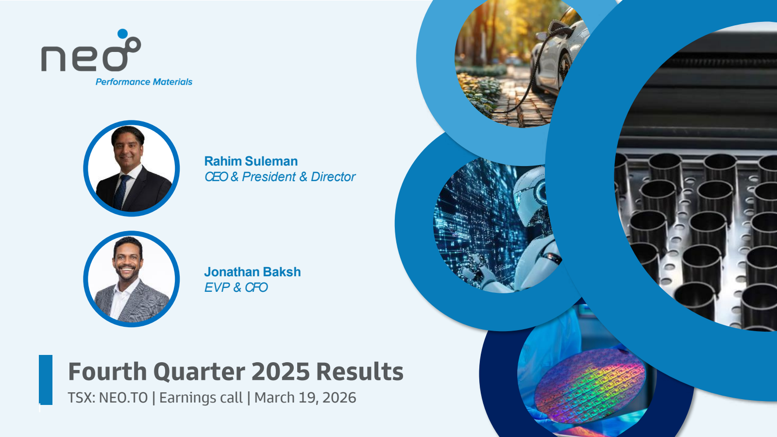 Neo Performance Materials' Q4 2025 Slide Deck