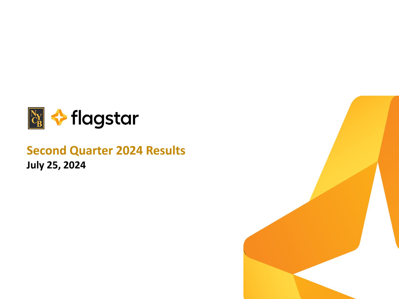 Flagstar Bank, National Association's Q2 2024 Slide Deck