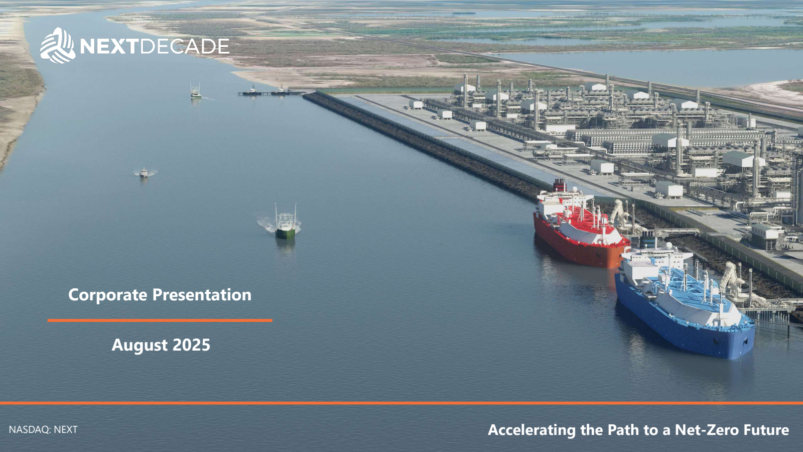 NextDecade's Q2 2025 Slide Deck