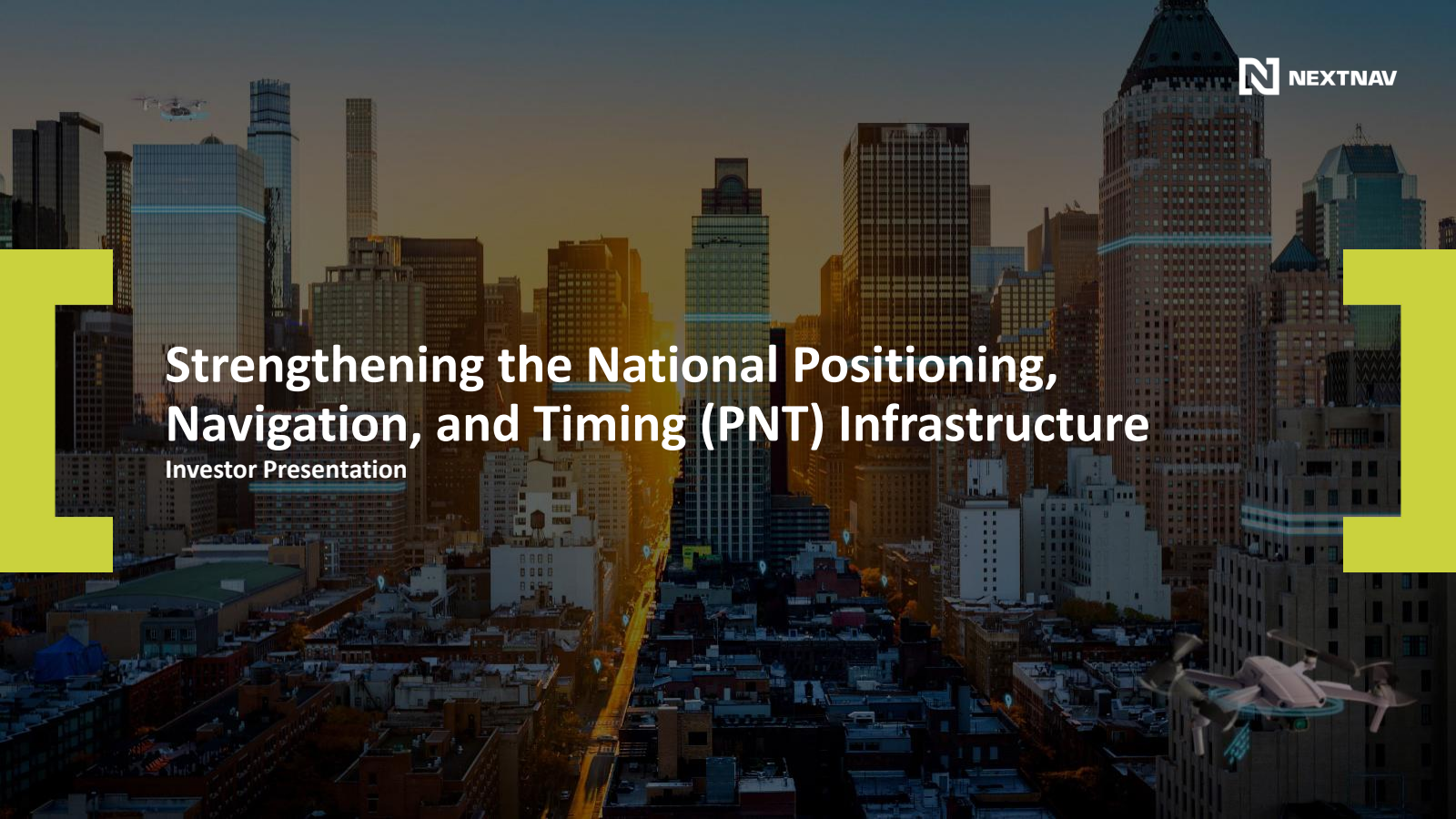 NextNav's Q3 2025 Slide Deck
