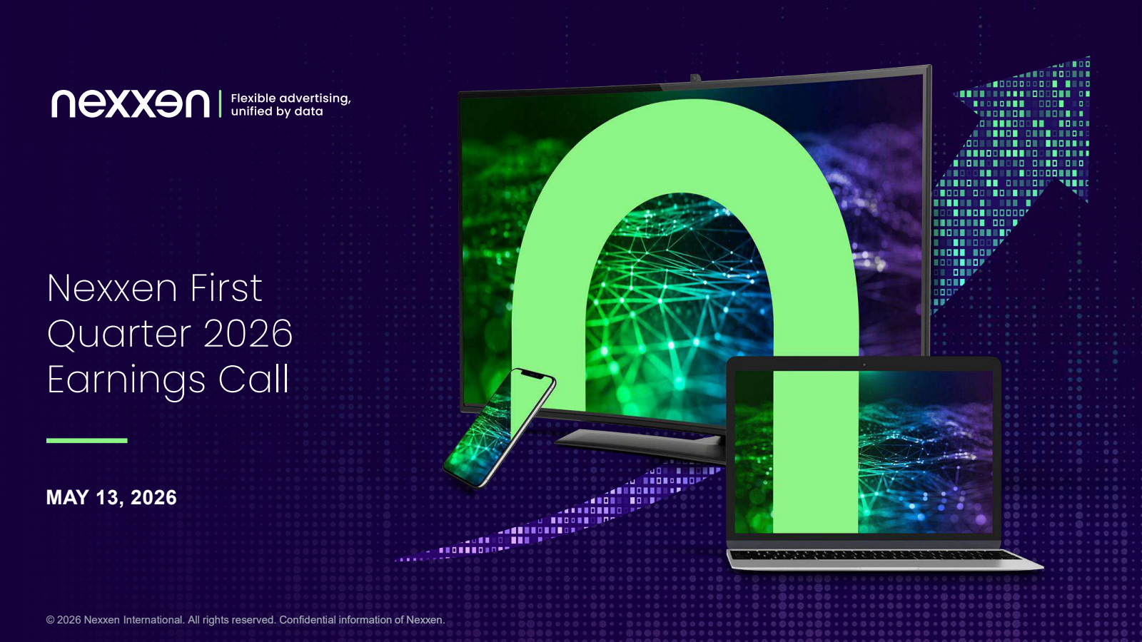 Nexxen International's Q1 2026 Slide Deck