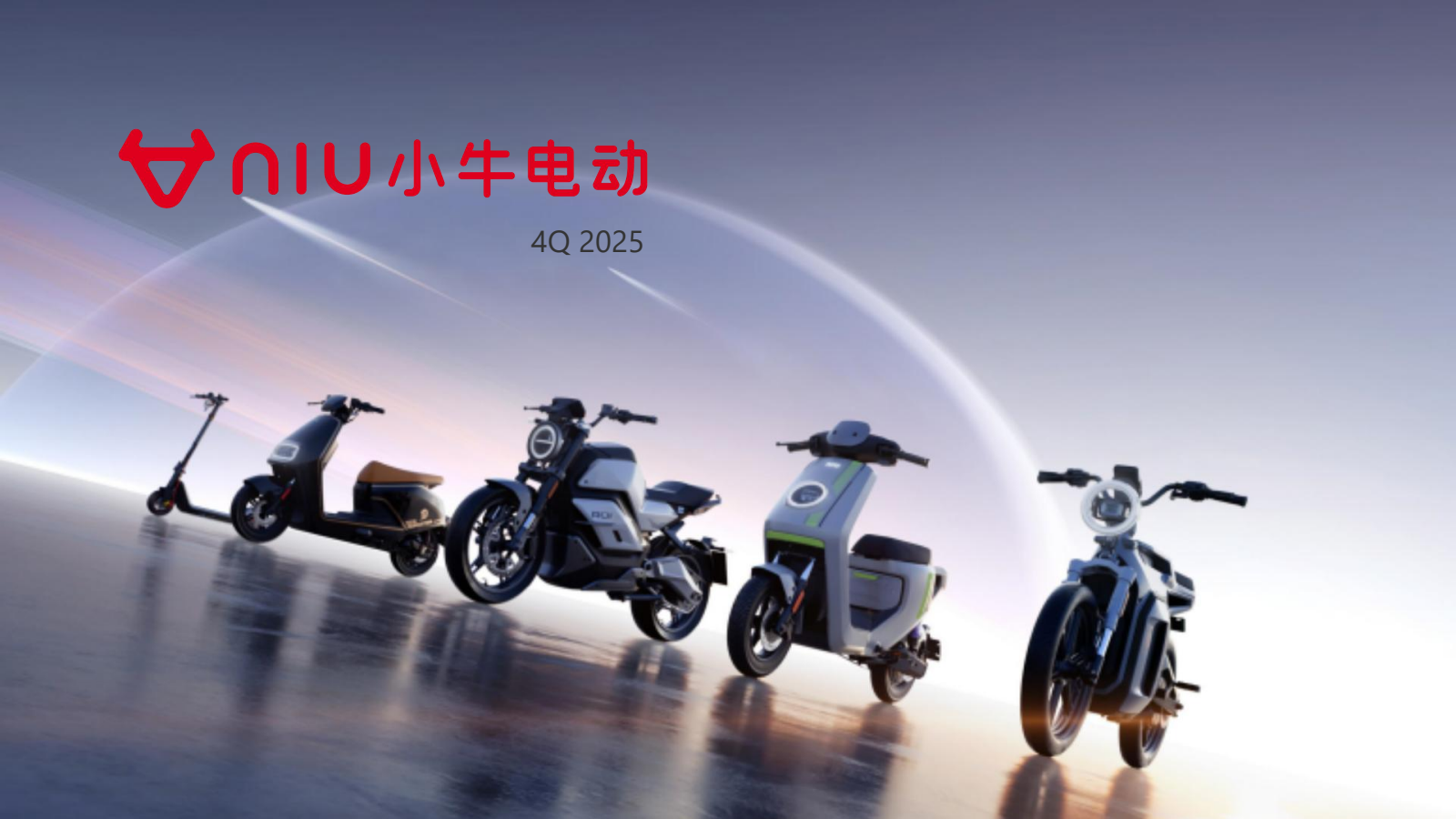 Niu Technologies' Q4 2025 Slide Deck
