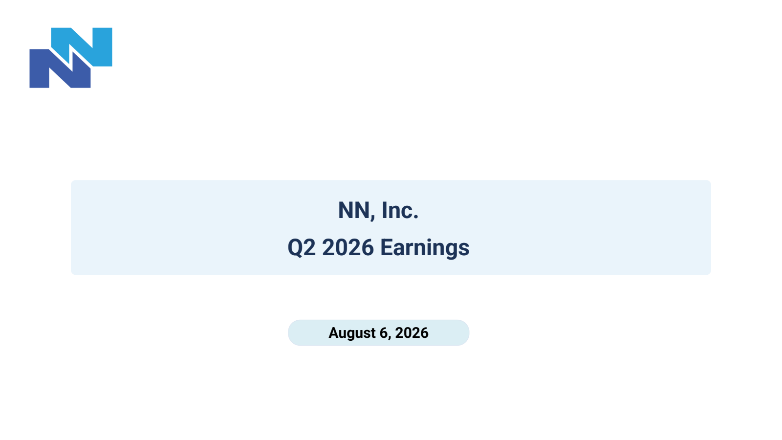 NN's Q2 2026 Slide Deck
