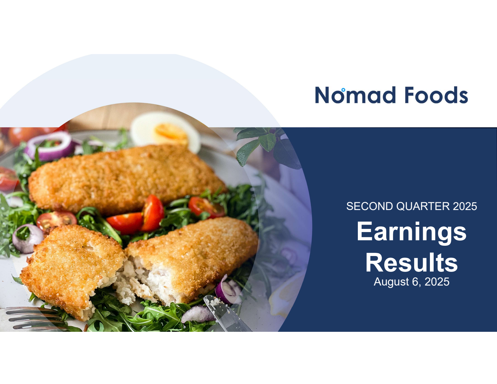 Nomad Foods' Q2 2025 Prepared Remarks Slide Deck