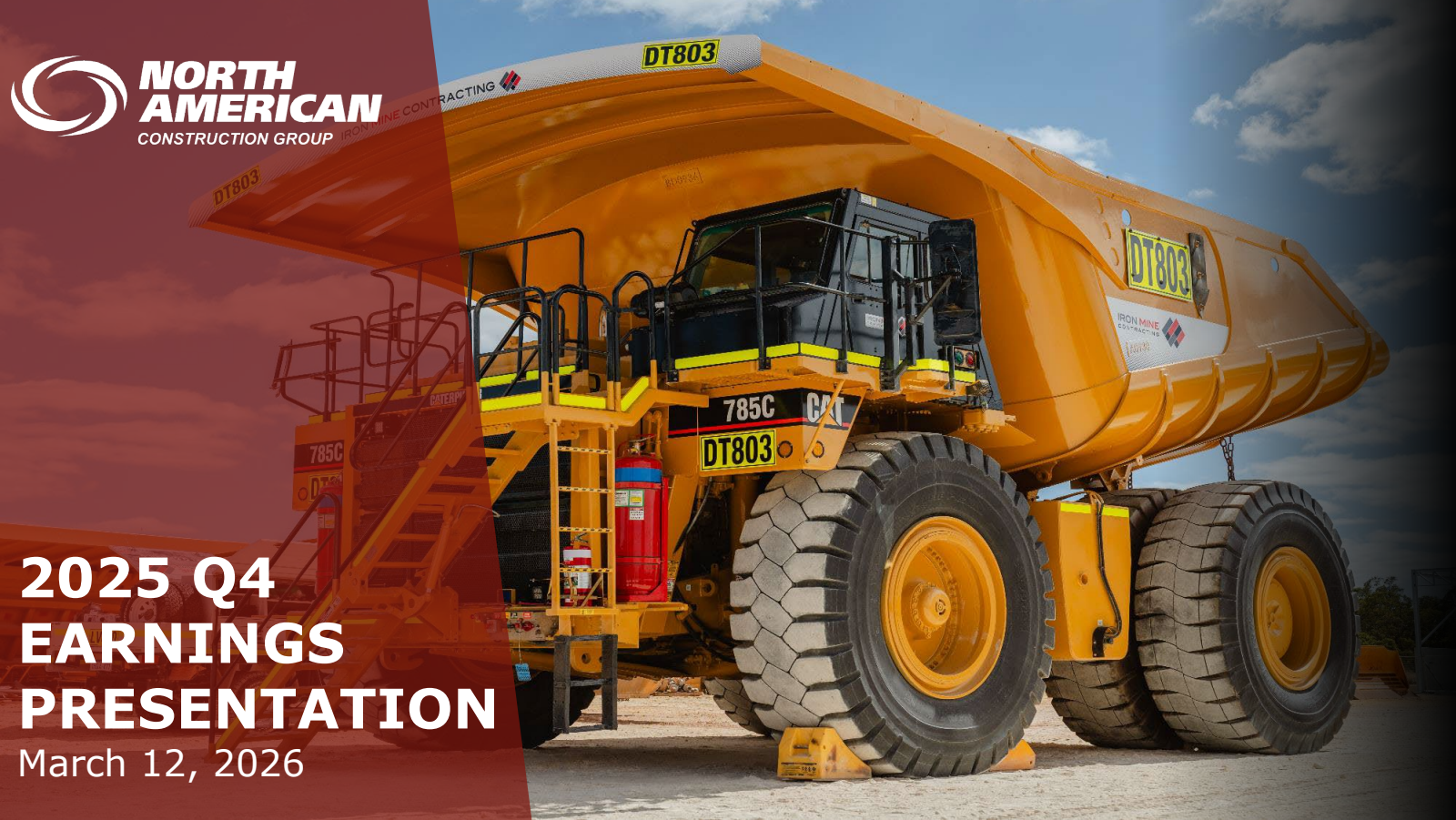 NOA Q4 2025 Earnings Report on 3/11/2026