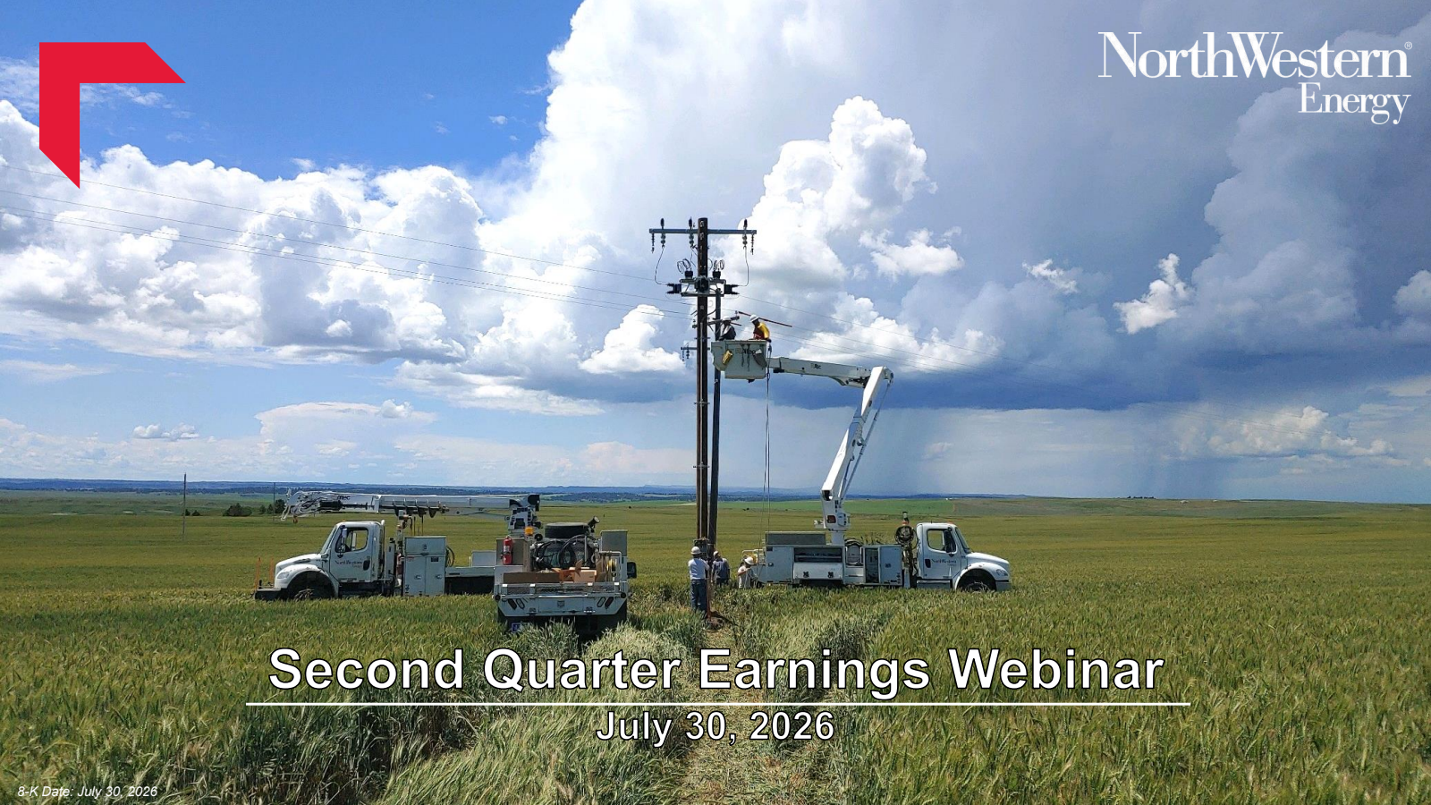 NorthWestern's Q2 2026 Slide Deck