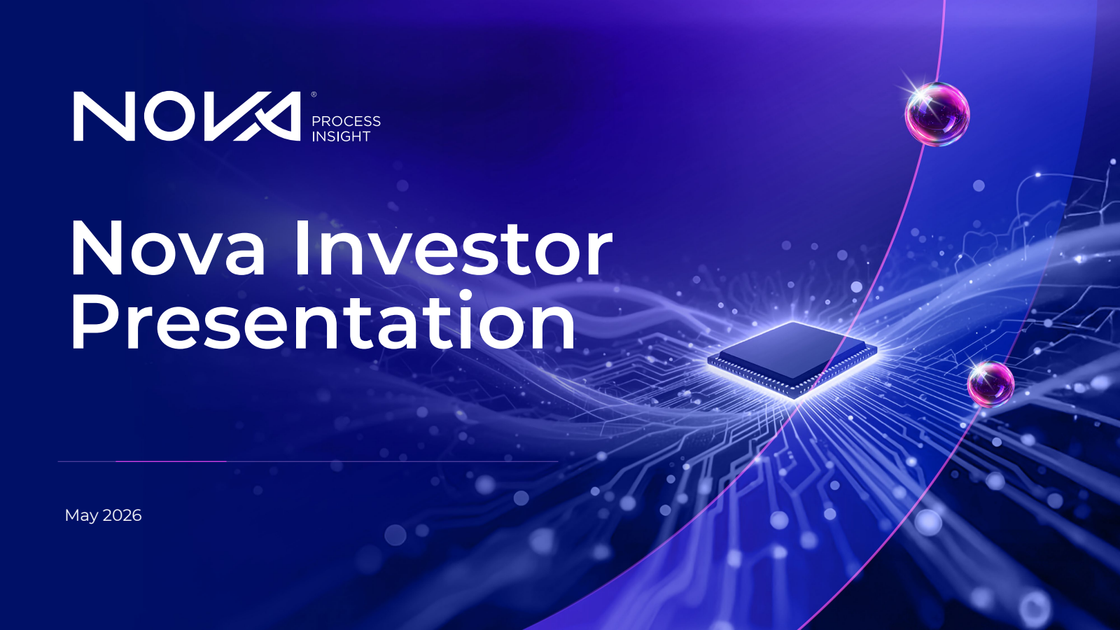 Nova's Q1 2026 Slide Deck