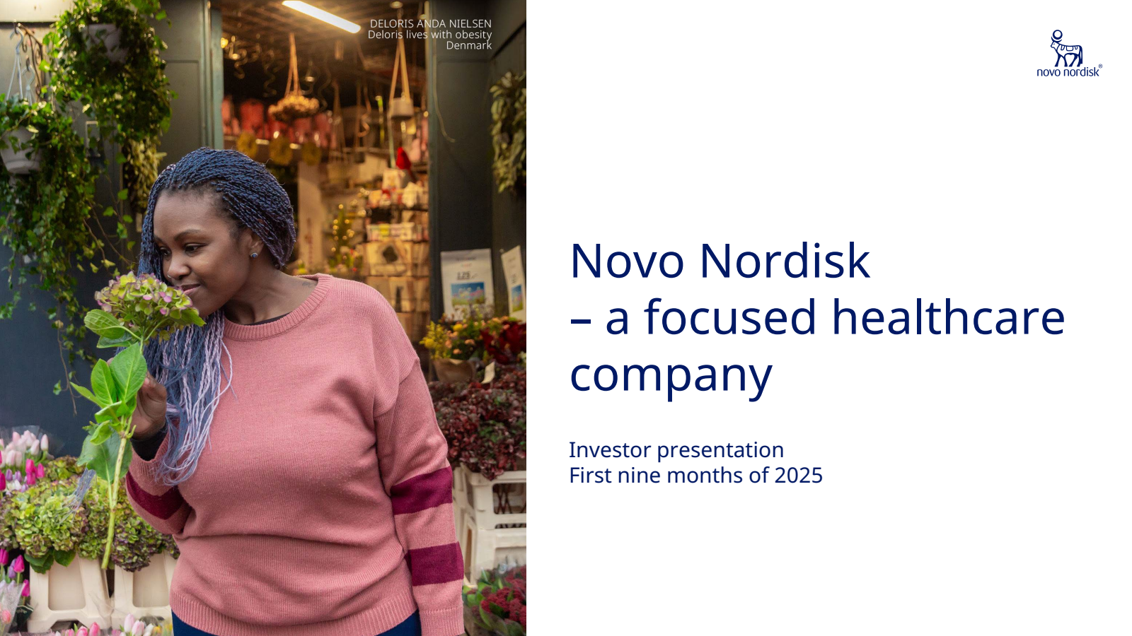 Novo Nordisk A/S's Q3 2025 Slide Deck