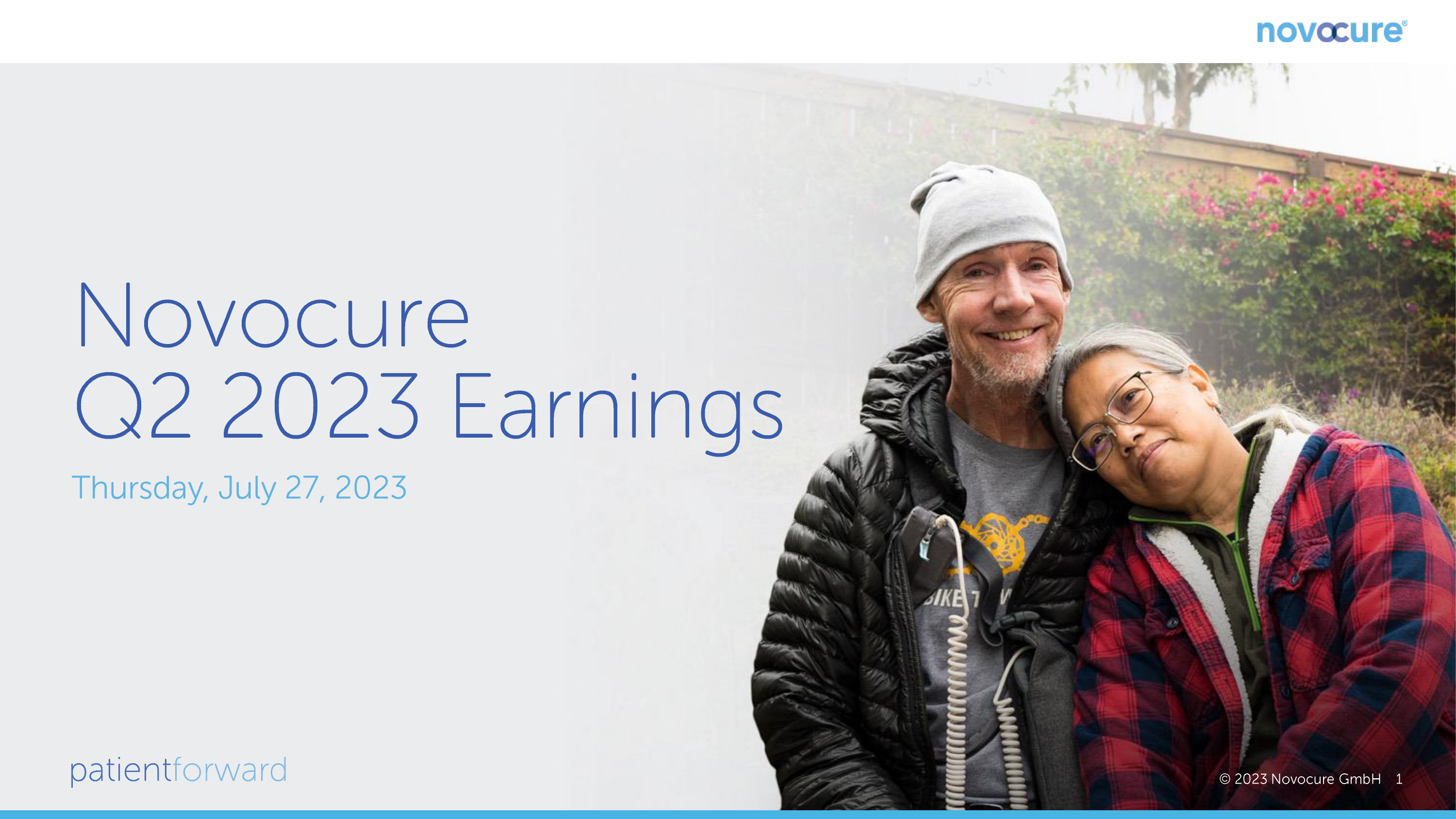 NovoCure's Q2 2023 Slide Deck