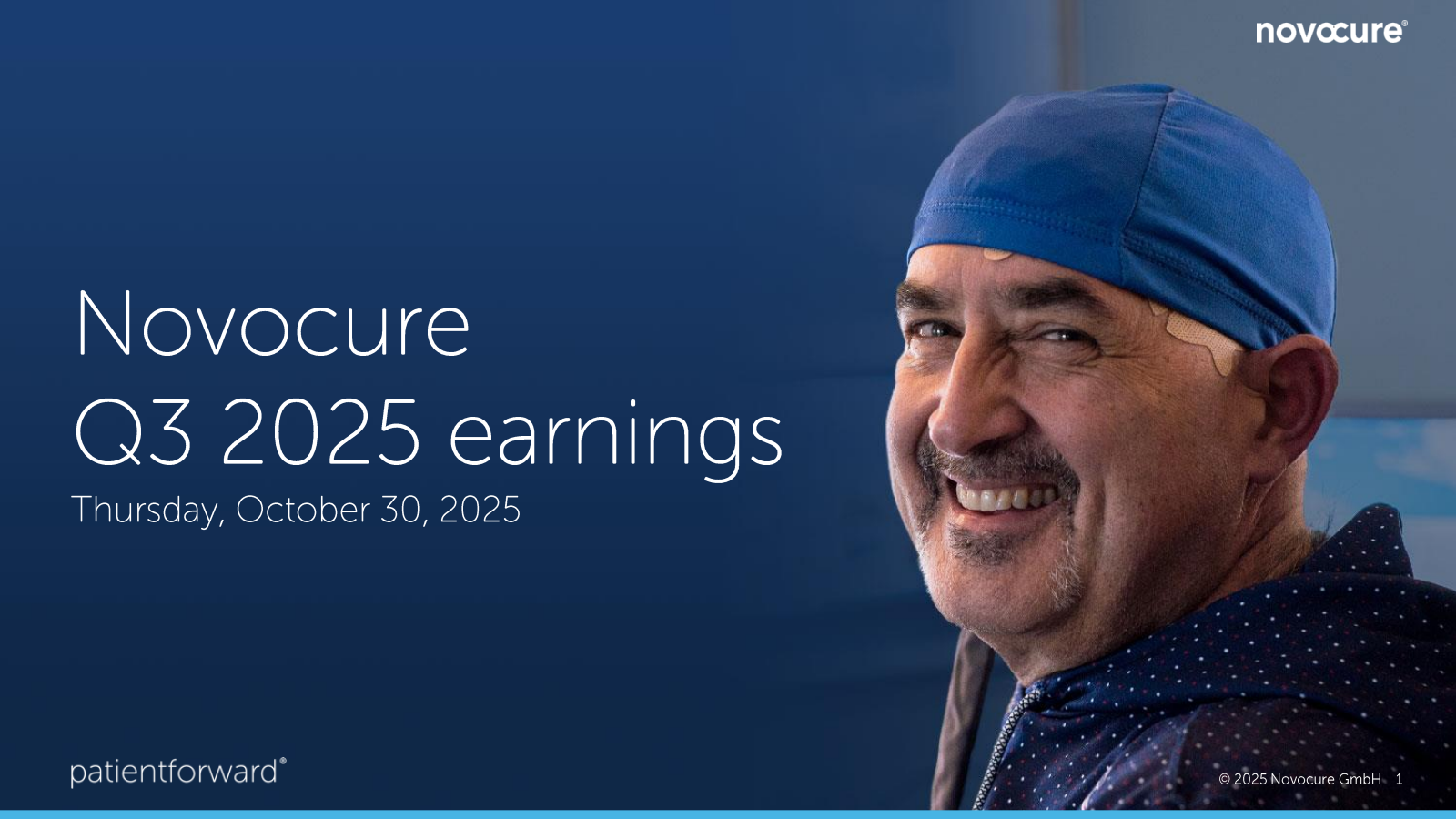 NovoCure's Q3 2025 Slide Deck