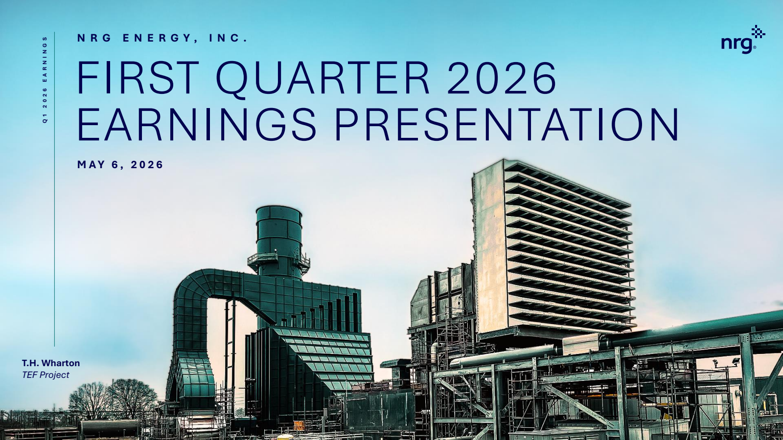NRG Energy's Q1 2026 Slide Deck