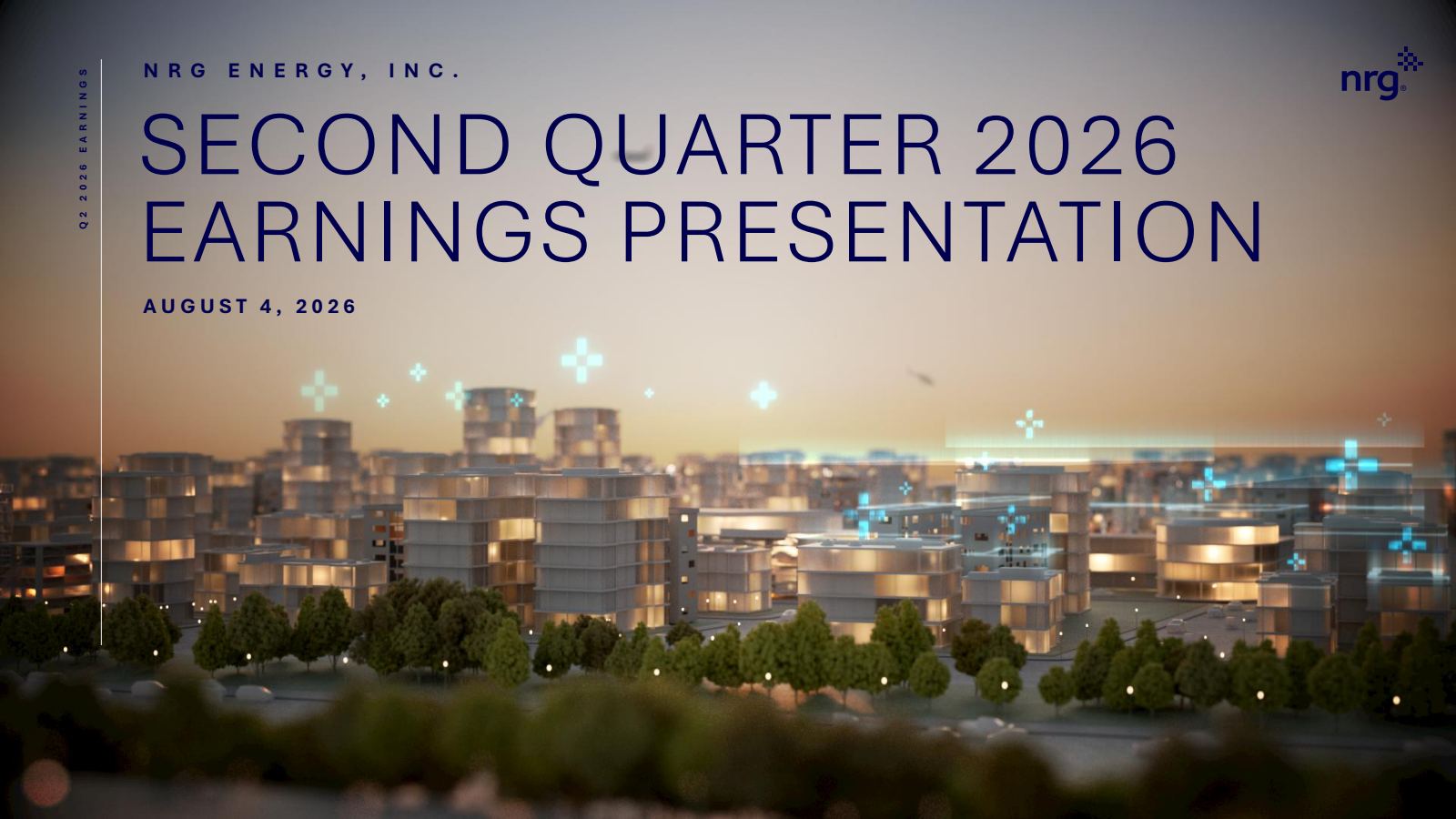 NRG Energy's Q2 2026 Slide Deck