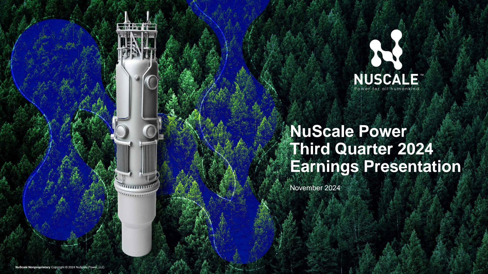 NuScale Power's Q3 2024 Slide Deck