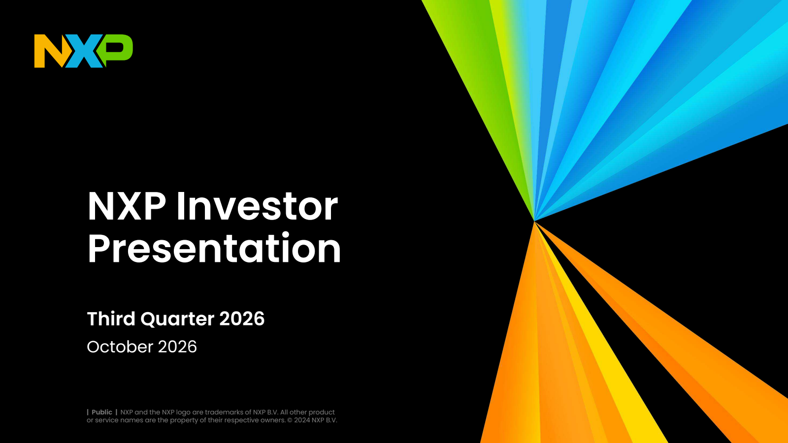 NXP Semiconductors (NXPI) Q3 2026 Earnings Date, Time & Estimates