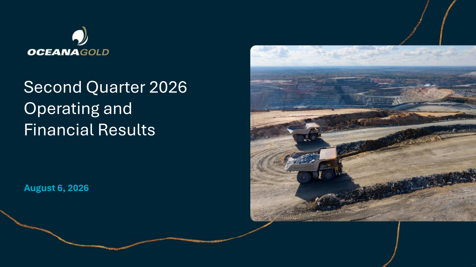 OceanaGold's Q2 2026 Slide Deck