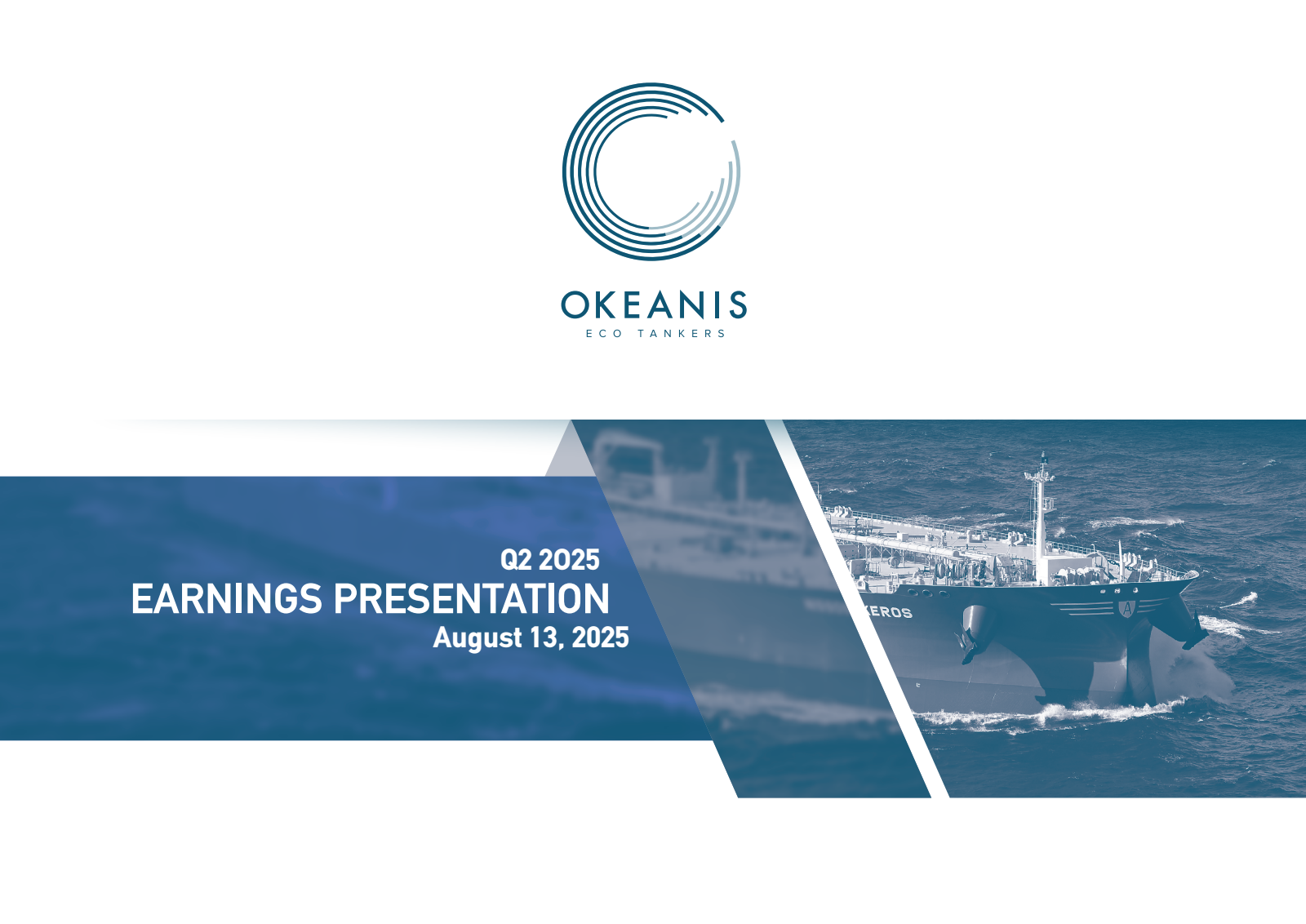 Okeanis Eco Tankers' Q2 2025 Slide Deck