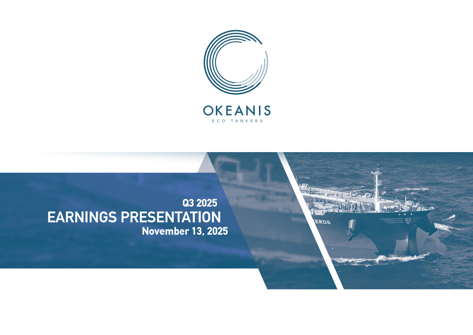 Okeanis Eco Tankers' Q3 2025 Slide Deck