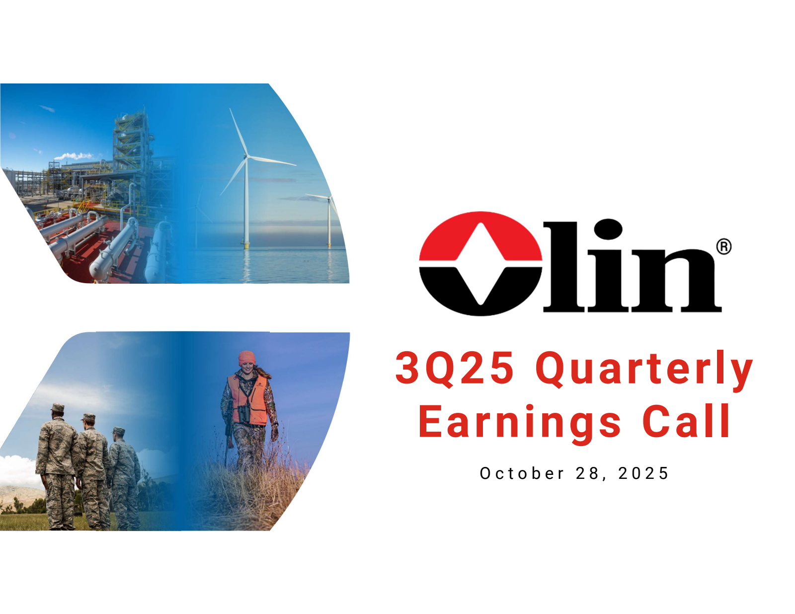 Olin's Q3 2025 Slide Deck