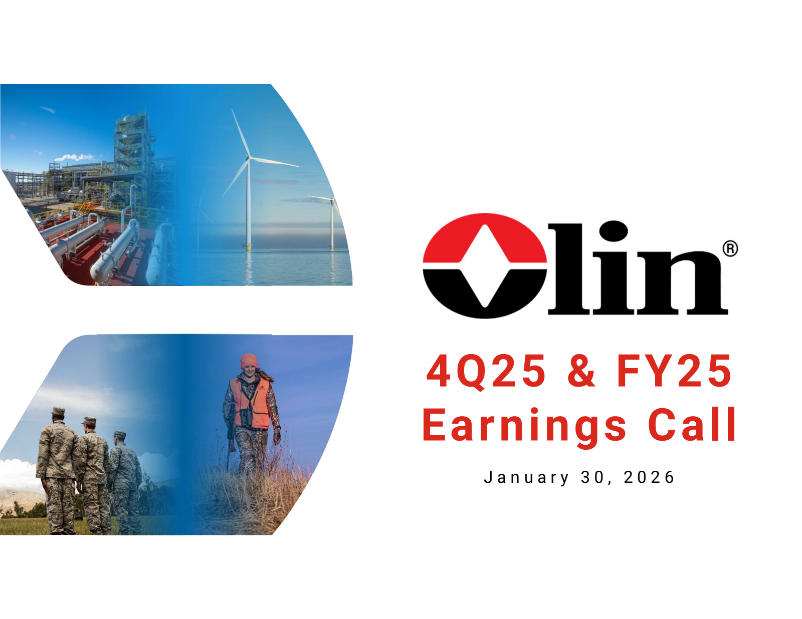 Olin's Q4 2025 Slide Deck