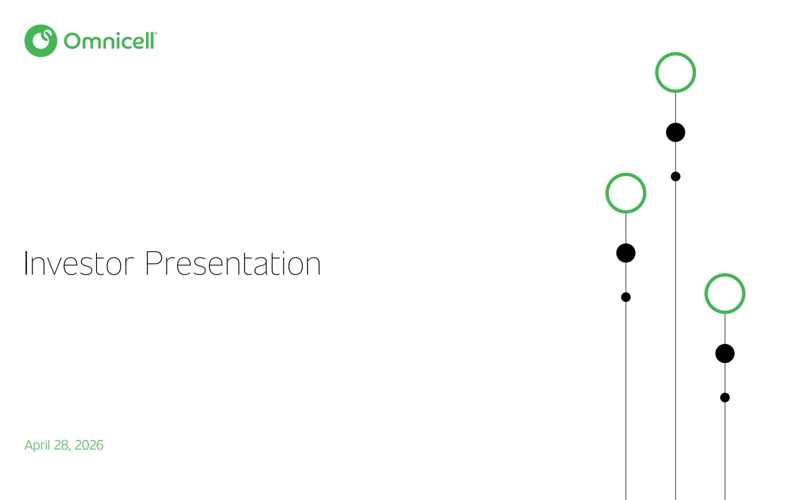 Omnicell's Q1 2026 Slide Deck