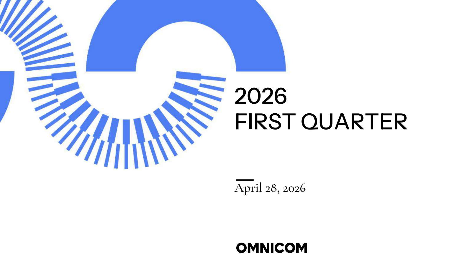 Omnicom Group's Q1 2026 Slide Deck