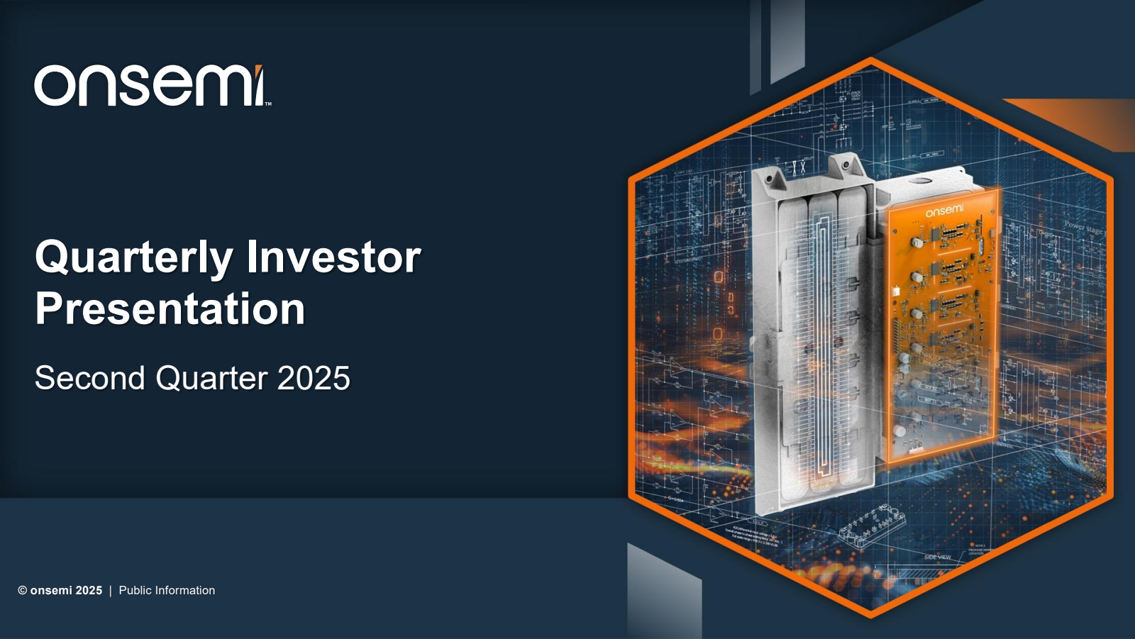 ON Semiconductor's Q2 2025 Slide Deck