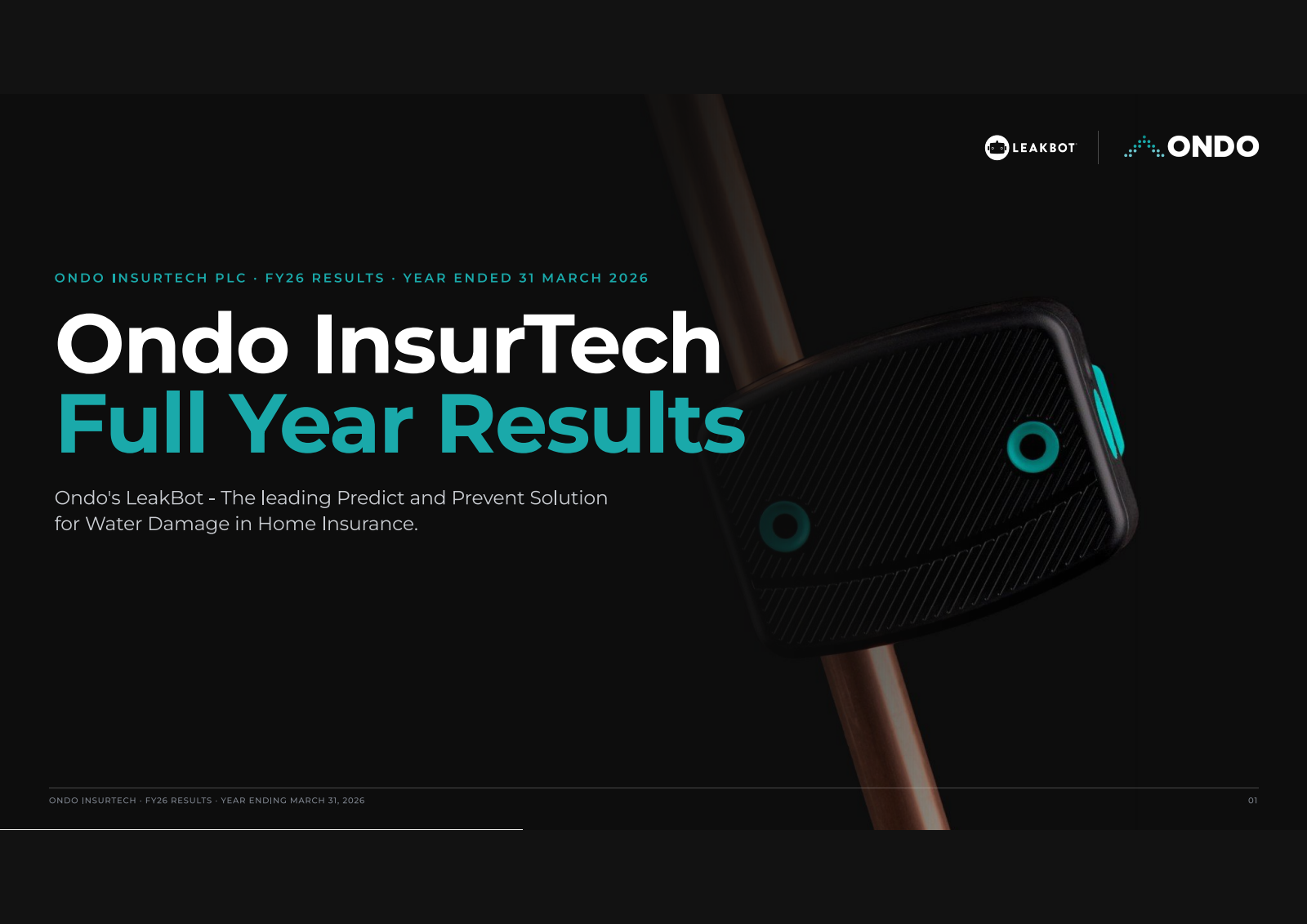 Ondo InsurTech's H2 2026 Slide Deck
