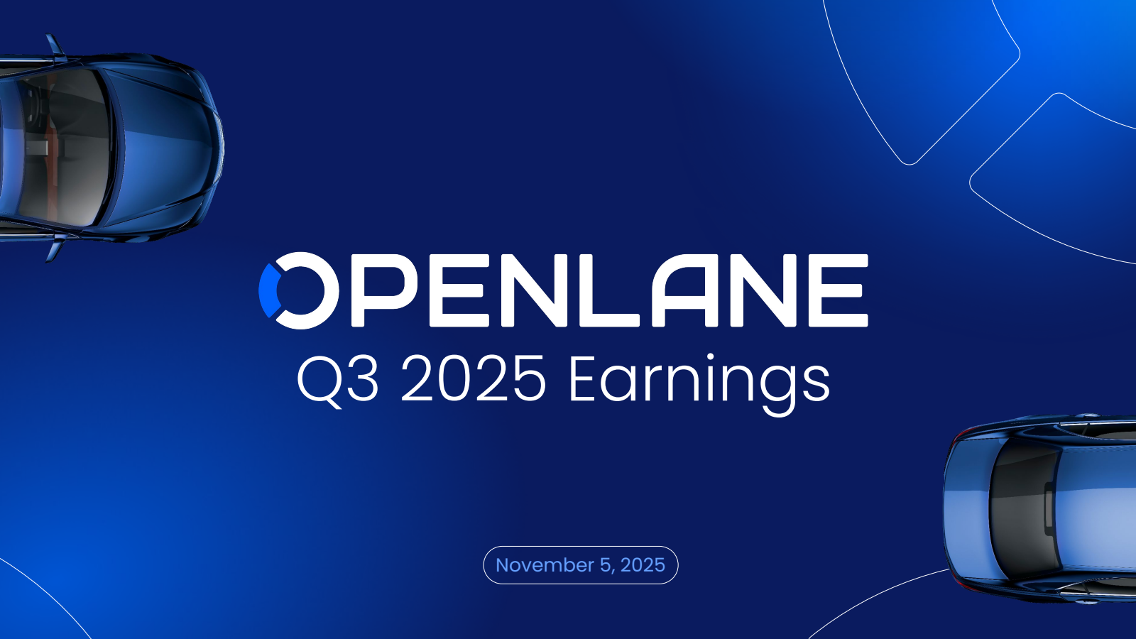 OPENLANE's Q3 2025 Slide Deck