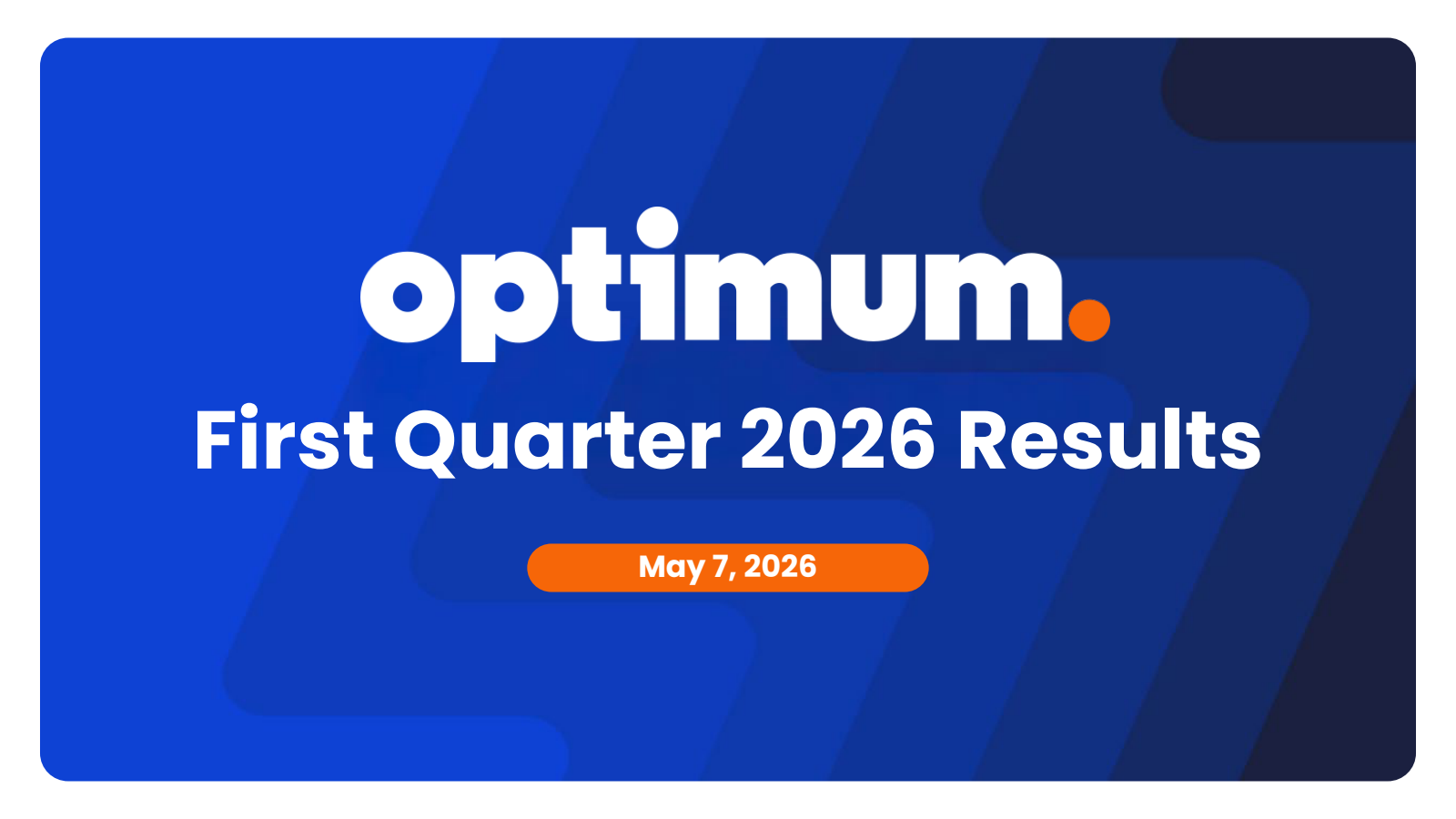 Optimum Communications' Q1 2026 Slide Deck