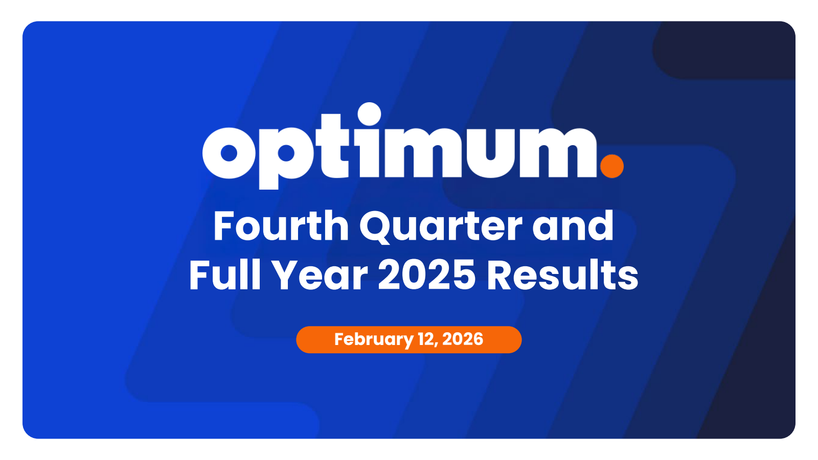 Optimum Communications' Q4 2025 Slide Deck