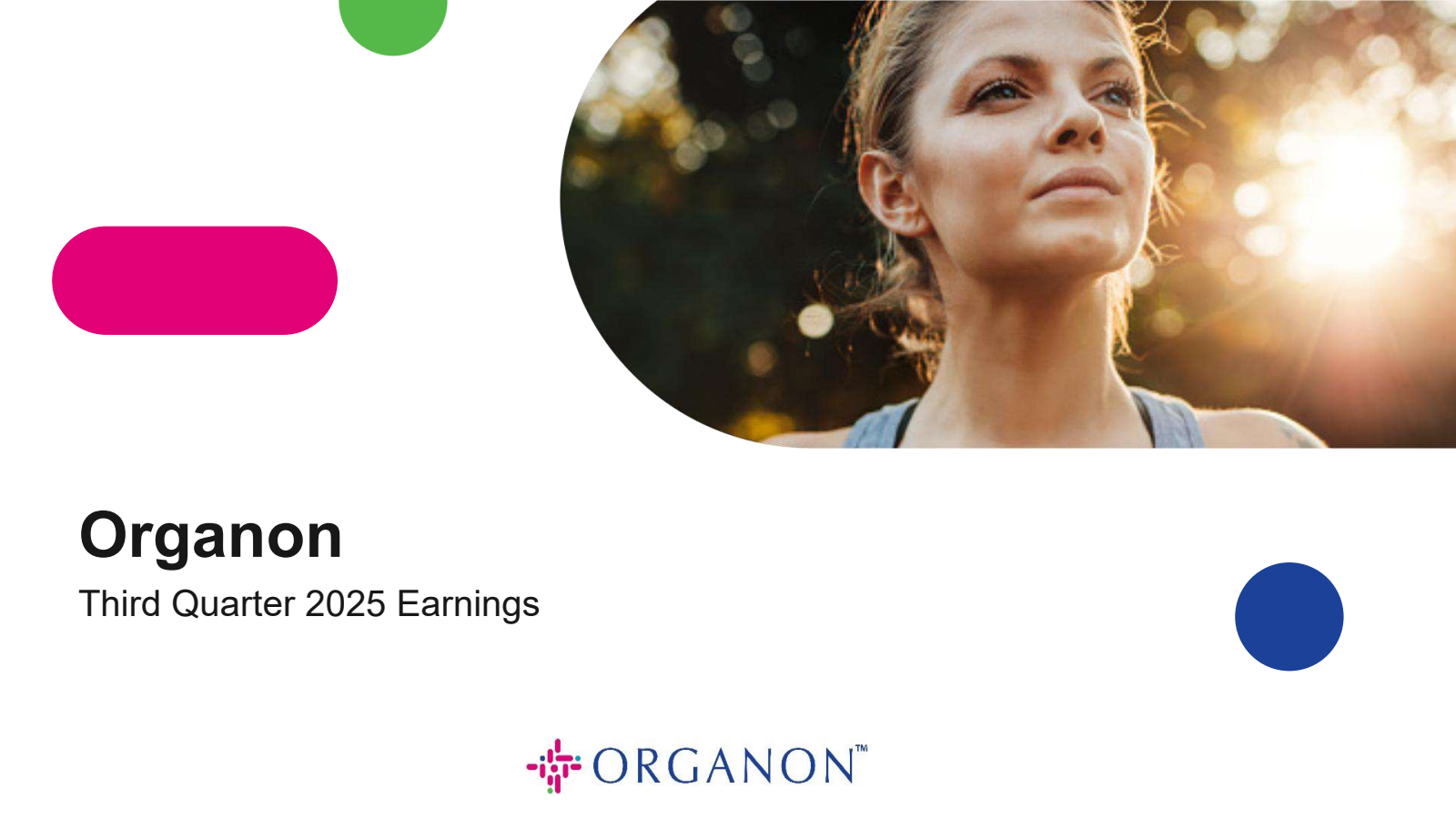 Organon & Co.'s Q3 2025 Slide Deck