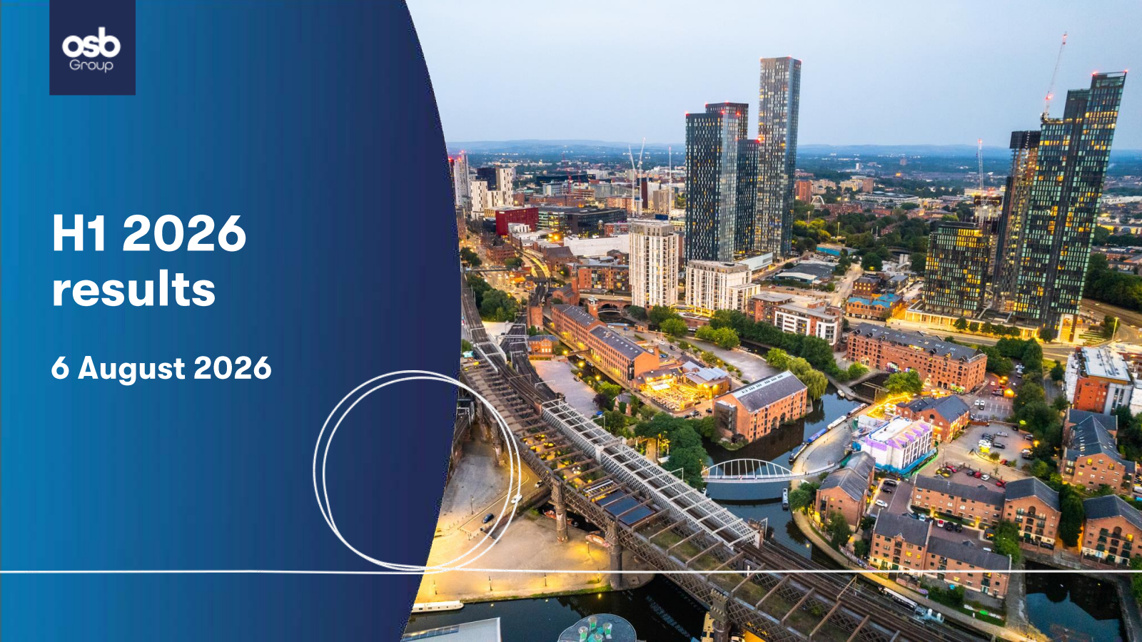 OSB Group's Q2 2026 Slide Deck