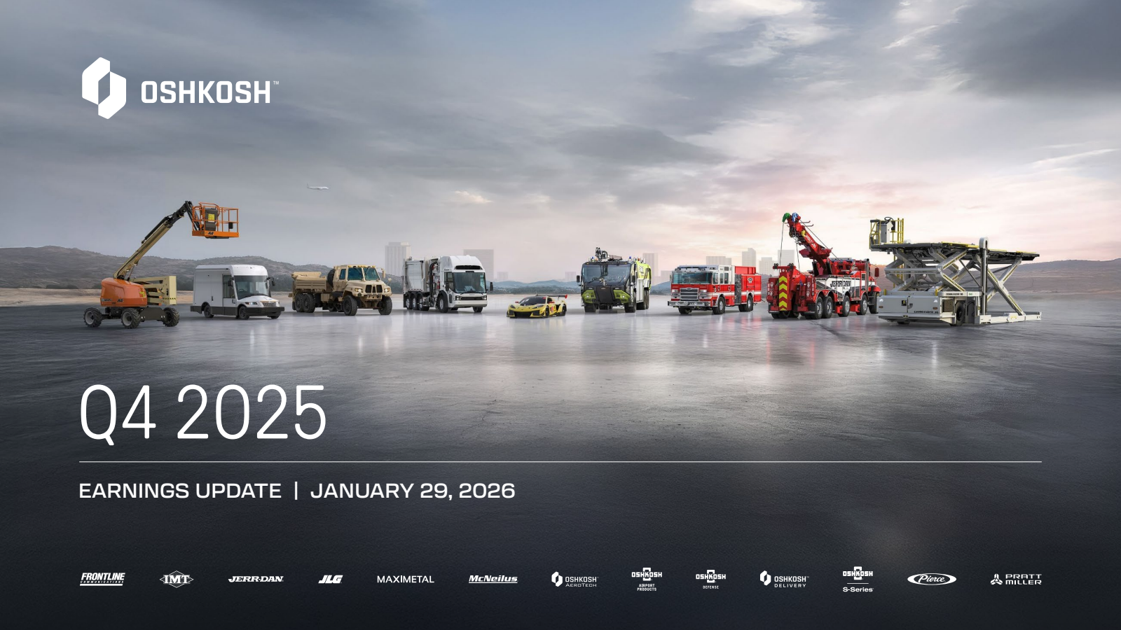 Oshkosh's Q4 2025 Slide Deck
