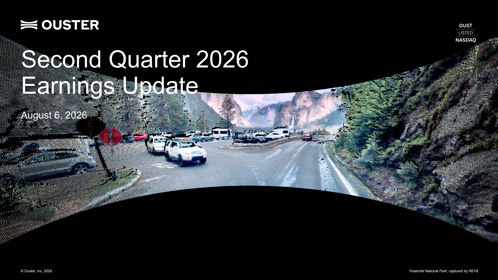 Ouster's Q2 2026 Slide Deck