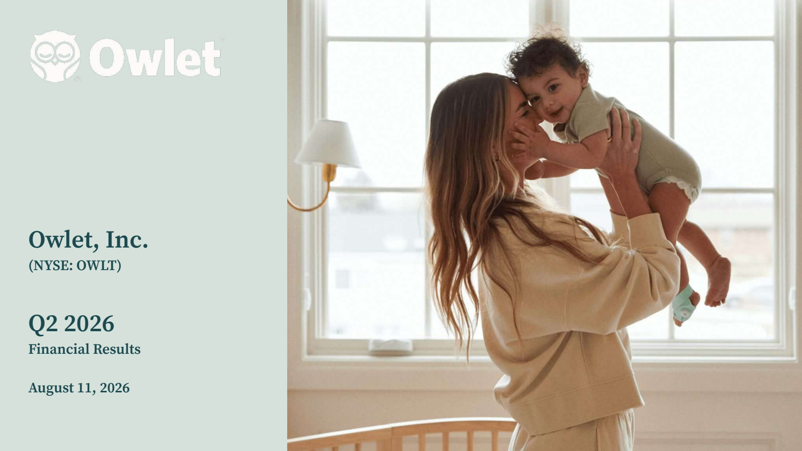Owlet's Q2 2026 Slide Deck