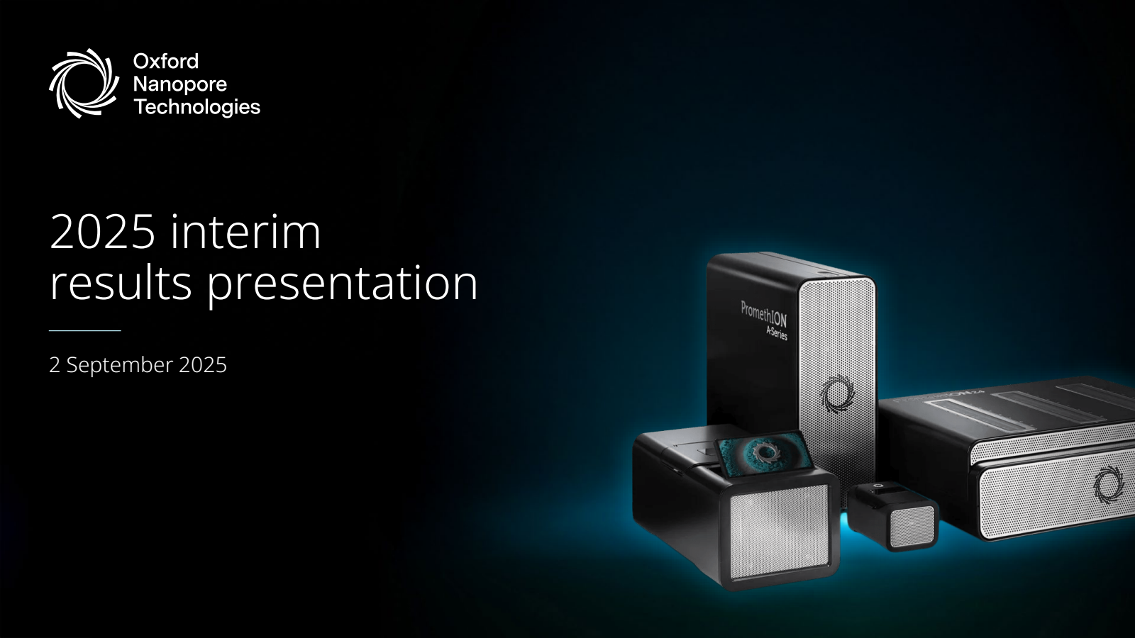 Oxford Nanopore Technologies' H1 2025 Slide Deck