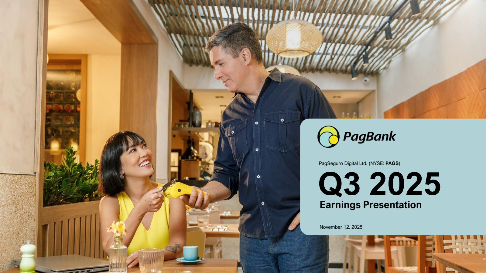 PagSeguro Digital's Q3 2025 Slide Deck