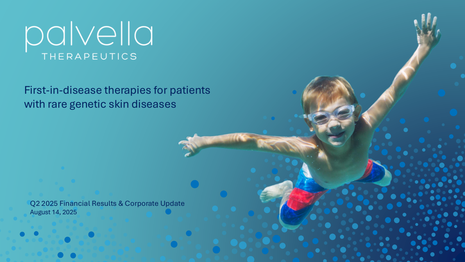 Palvella Therapeutics' Q2 2025 Slide Deck