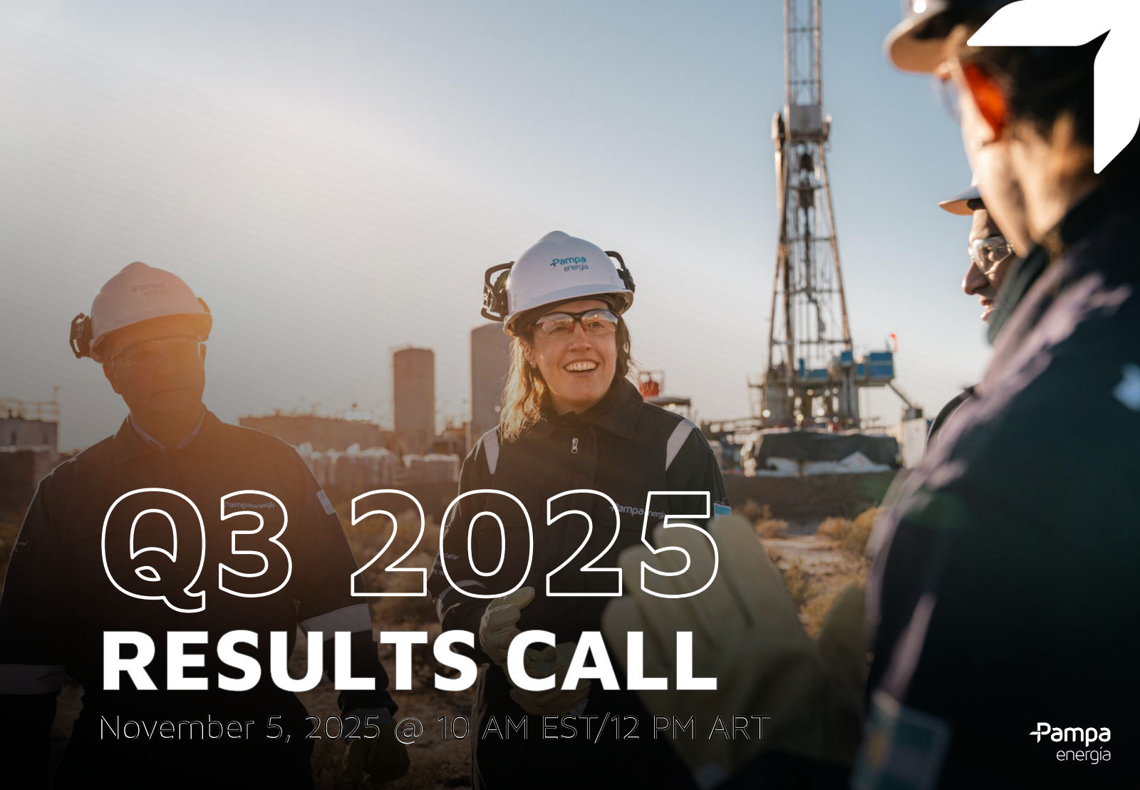 Pampa Energia's Q3 2025 Slide Deck