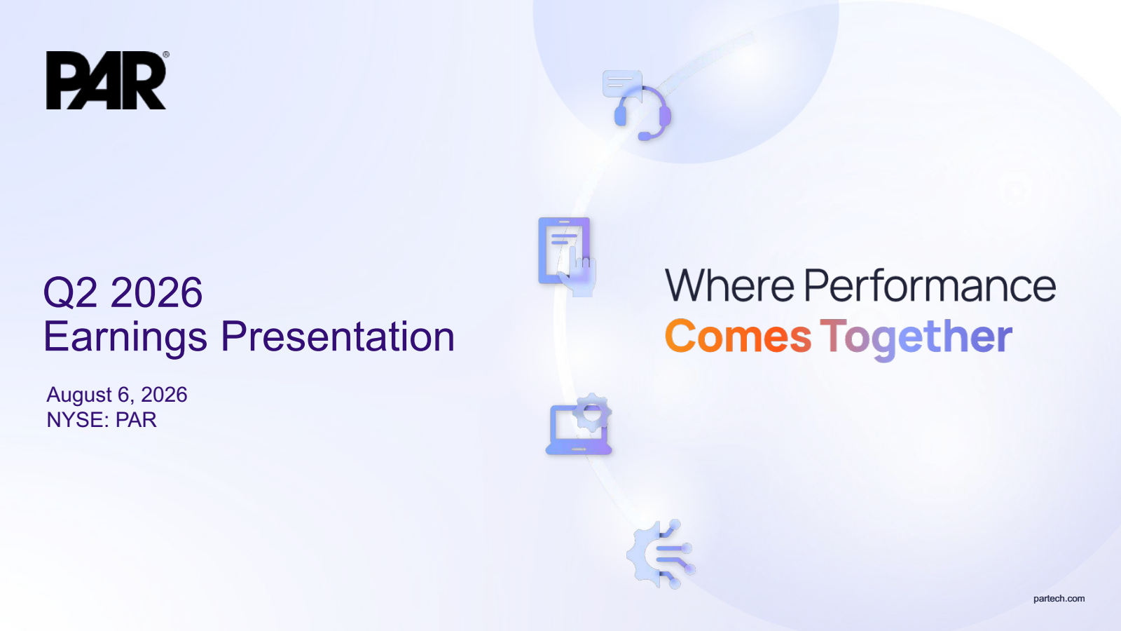 PAR Technology's Q2 2026 Slide Deck