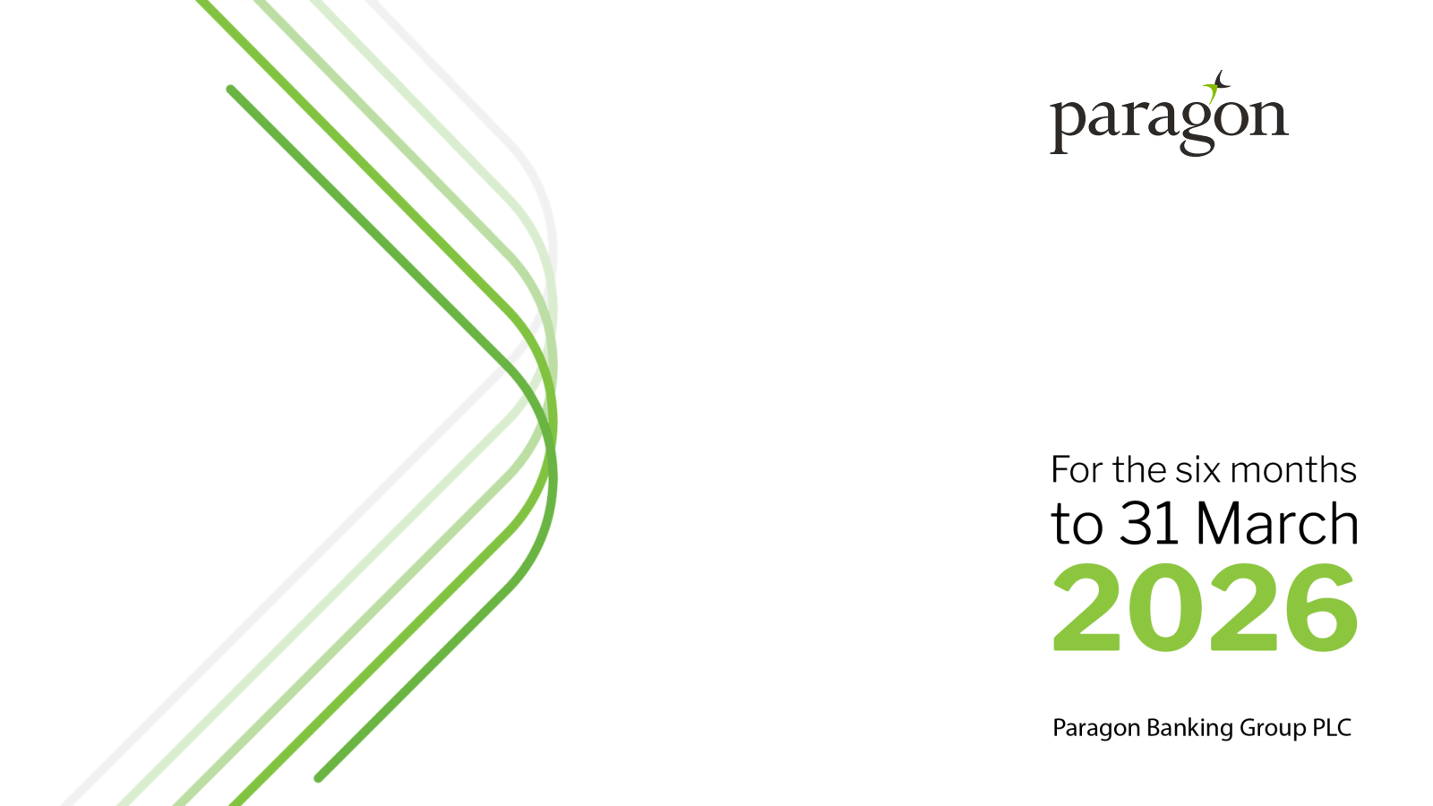 Paragon Banking Group's H1 2026 Slide Deck