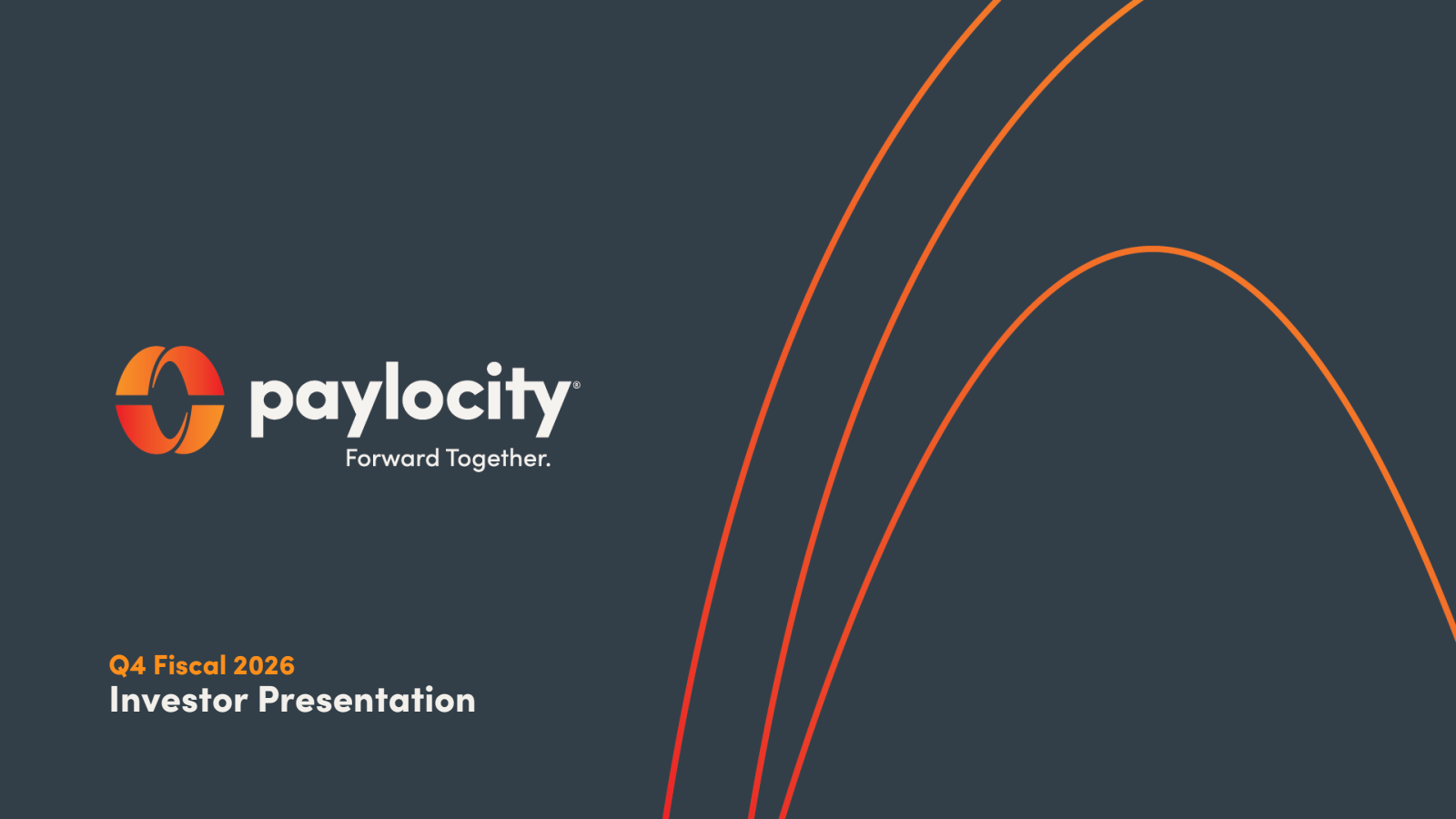 Paylocity's Q4 2026 Slide Deck