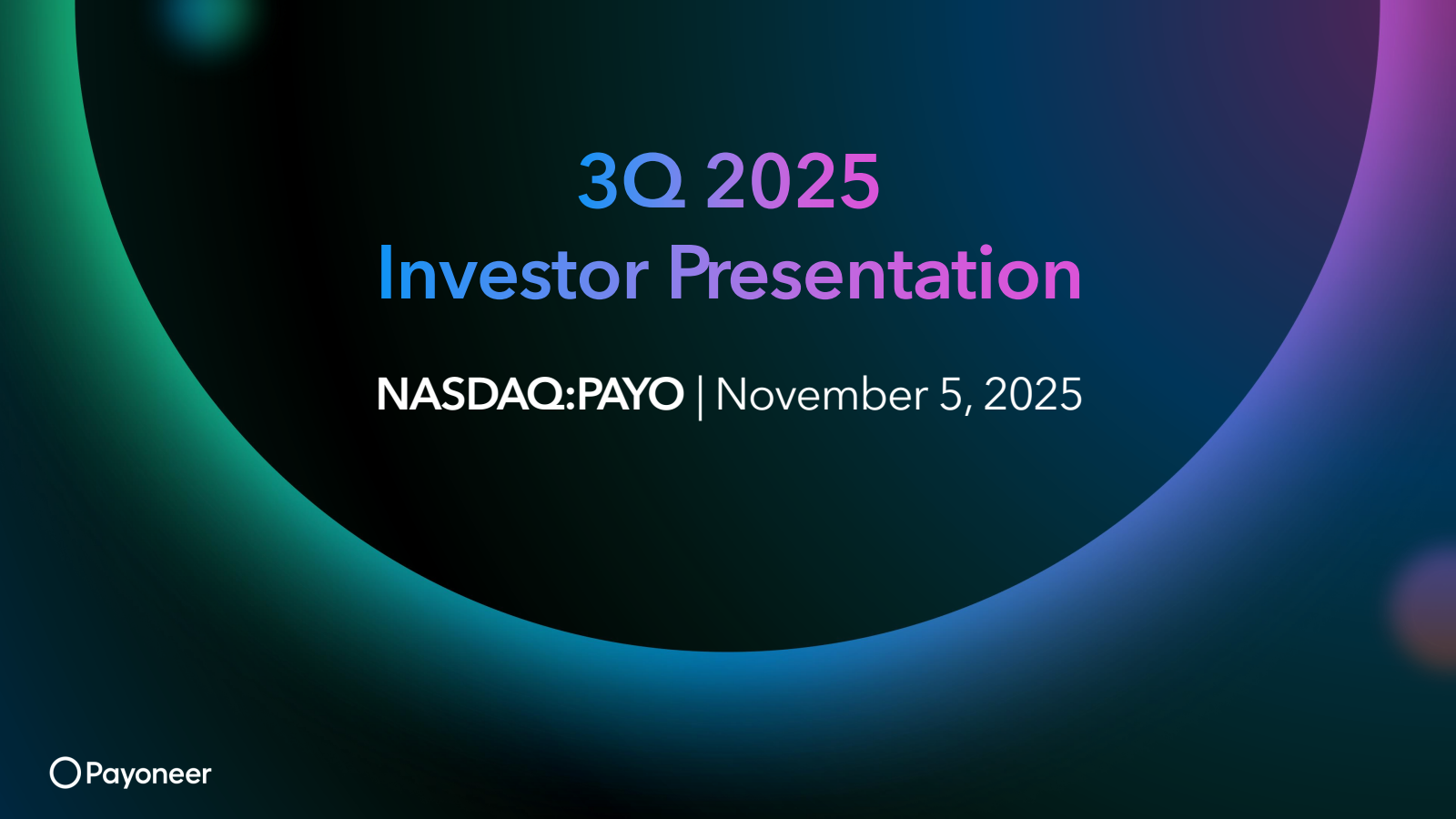 Payoneer Global (PAYO) Earnings Date and Reports 2026