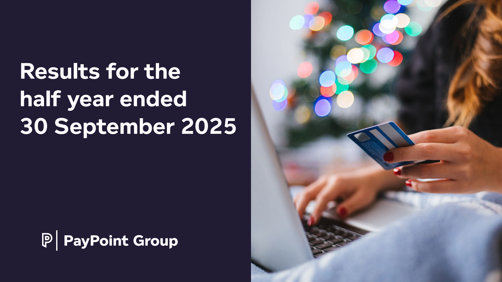PayPoint's H1 2026 Slide Deck