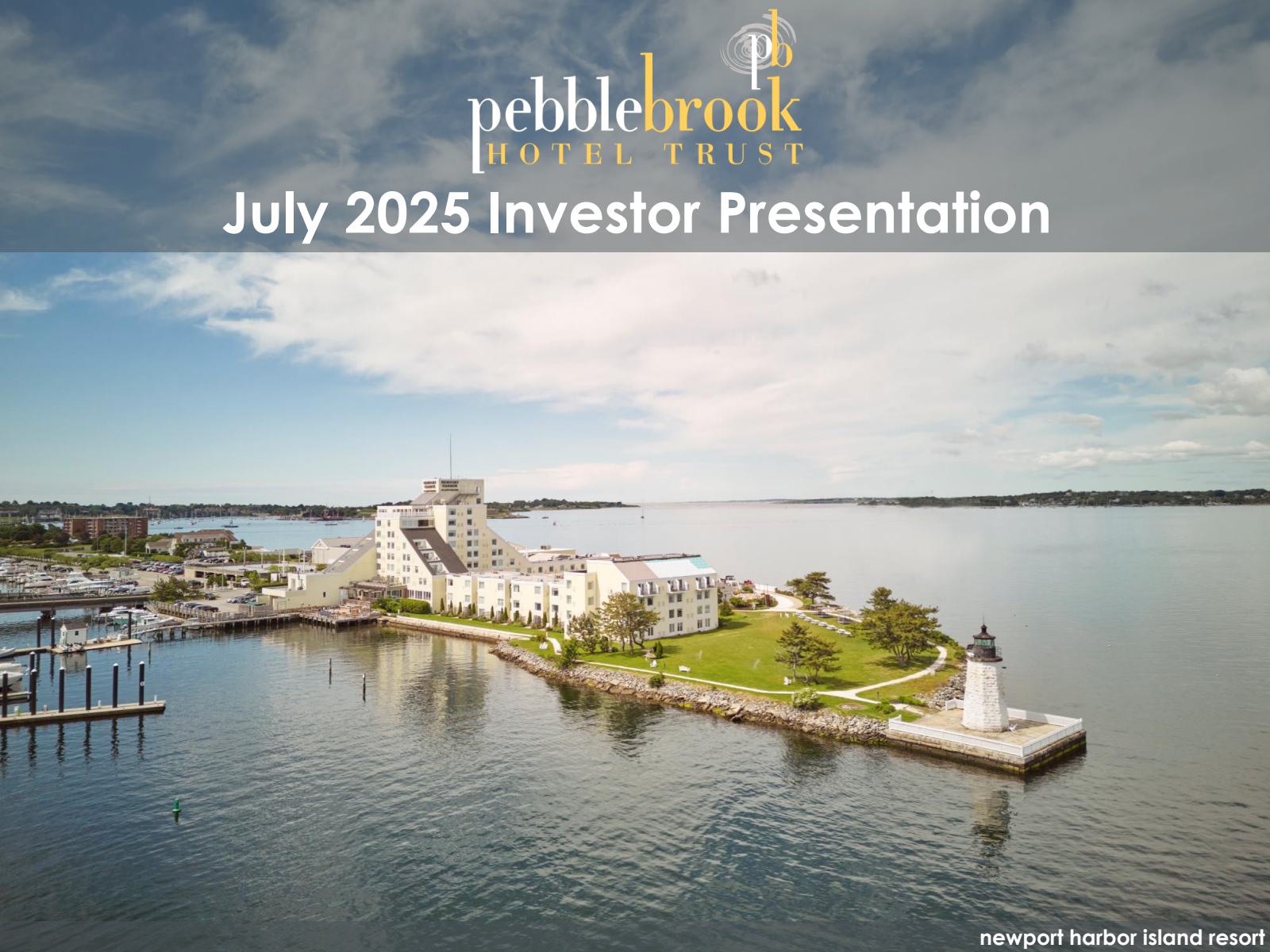 Pebblebrook Hotel Trust's Q2 2025 Slide Deck