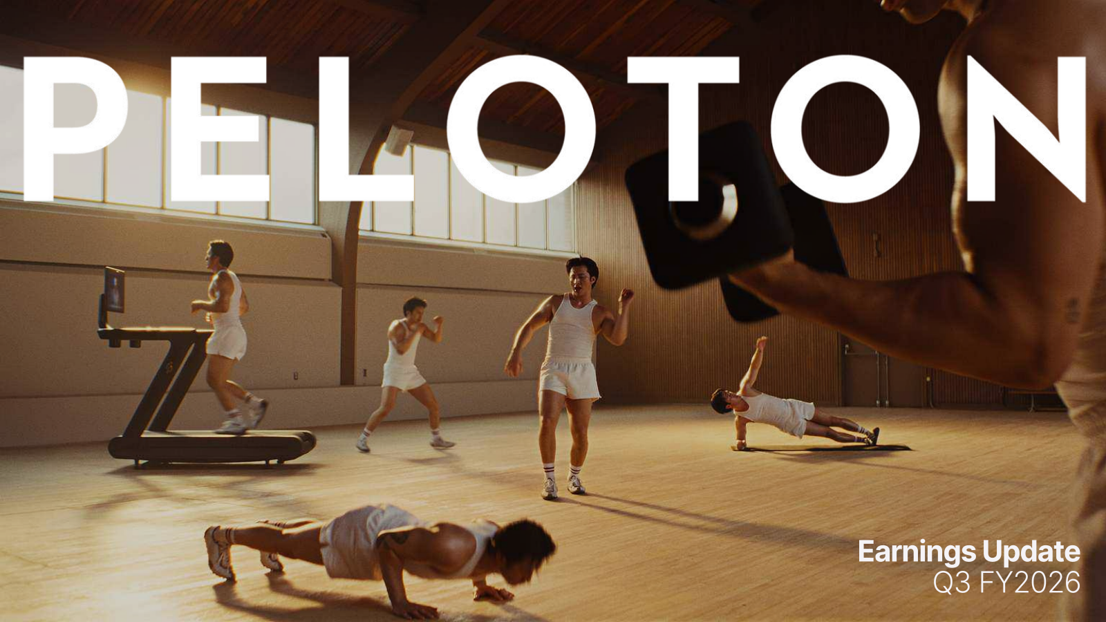 Peloton Interactive's Q3 2026 Slide Deck