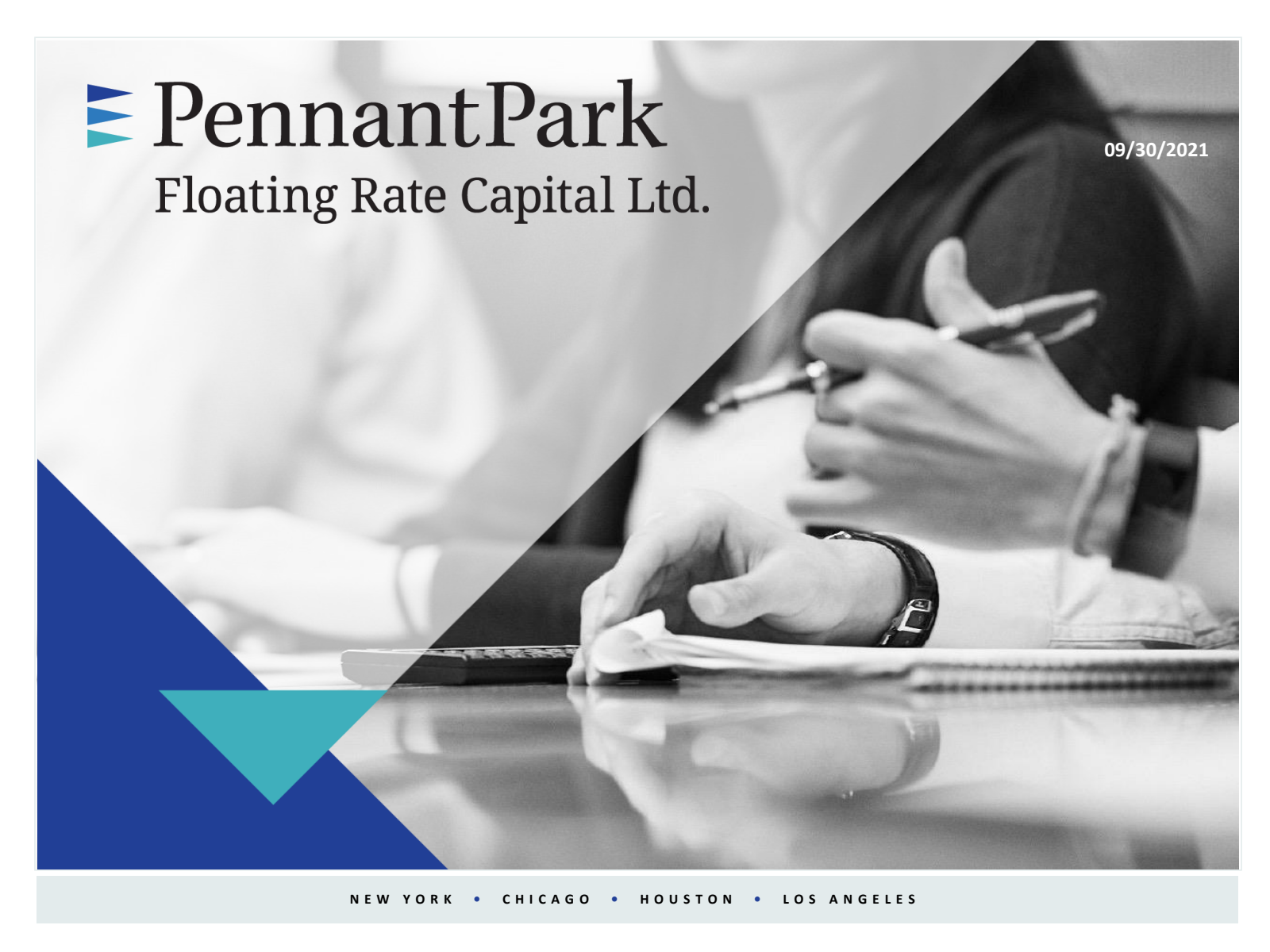 PennantPark Floating Rate Capital's Q4 2021 Slide Deck