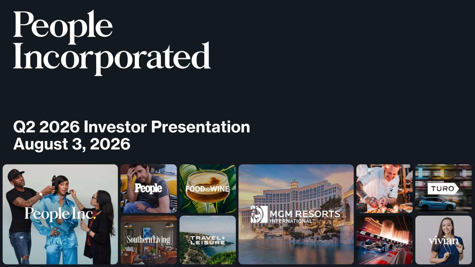 People Incorporated Common Stock's Q2 2026 Slide Deck